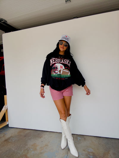 Nebraska Malone Sweatshirt - Black