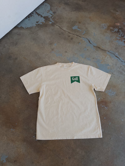 Golf Cotton Tee - Ivory