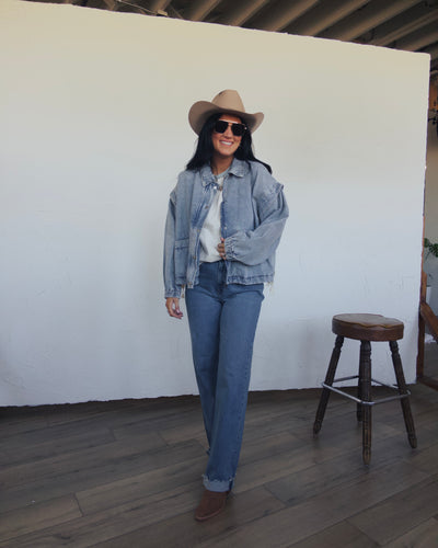 Drift Denim Jacket - Light Wash