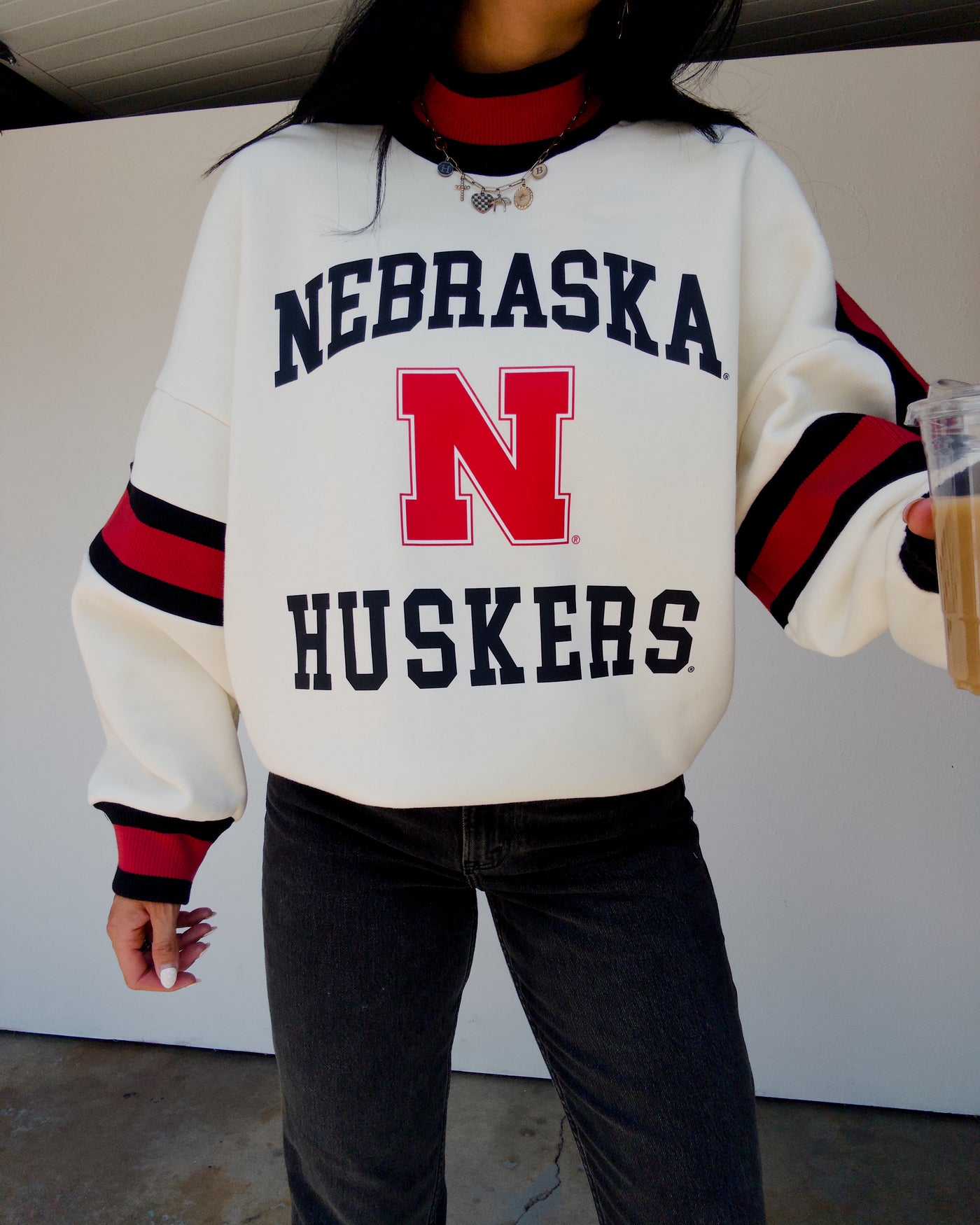 PREORDER Nebraska Mockneck Pullover - Cream