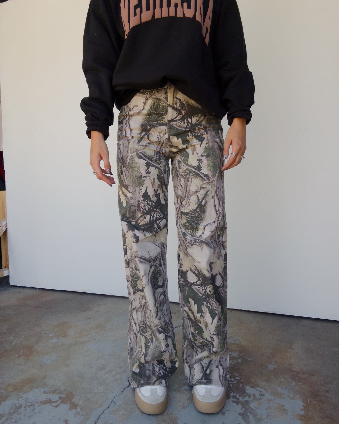 Fade Into You Jeans - Camo