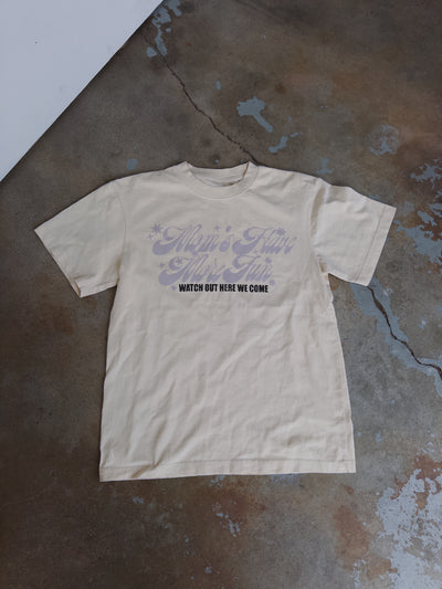 Moms Have More Fun Cotton Tee - Ivory