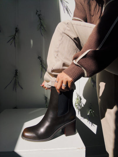 Dakota Heeled Bootie - Espresso