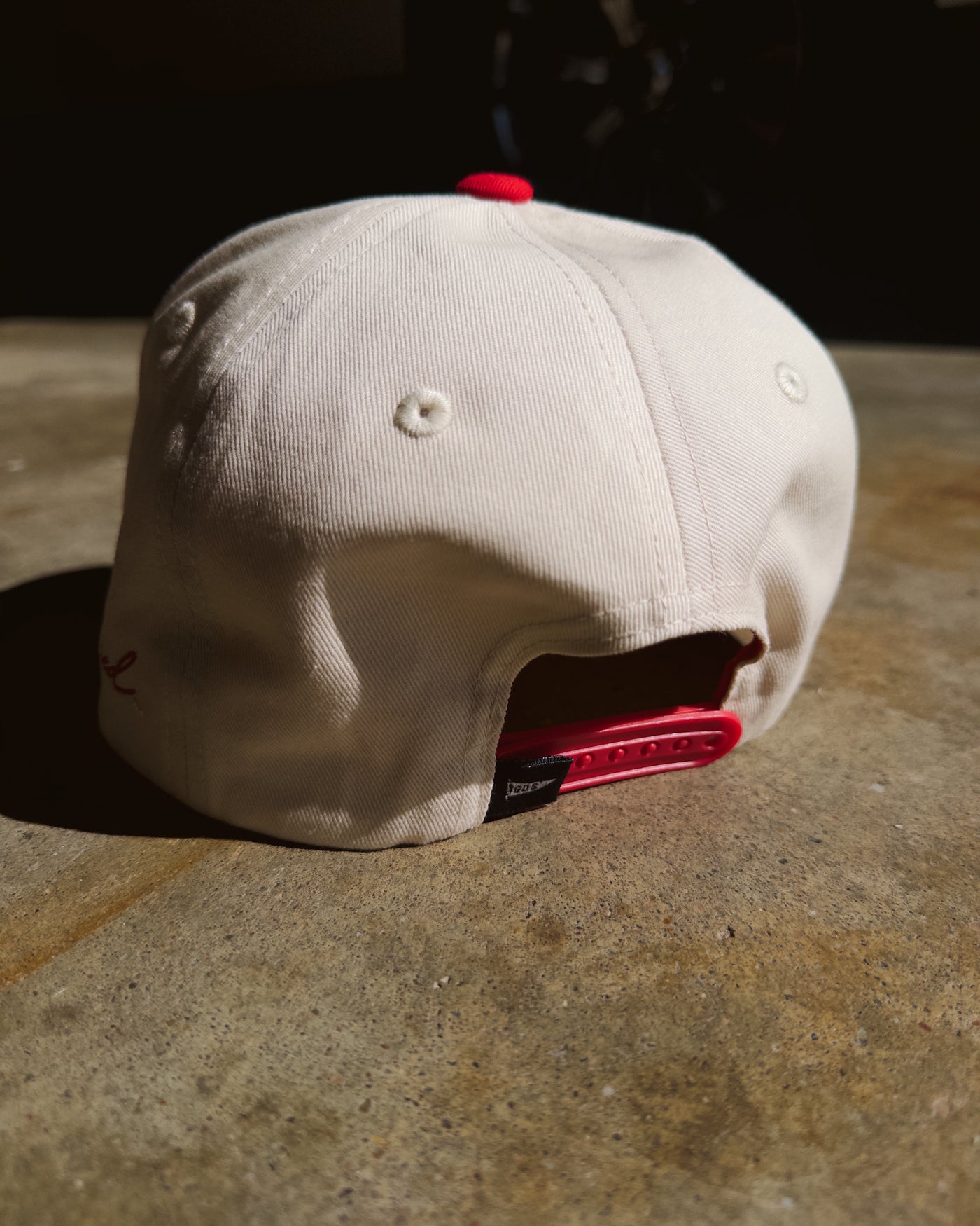 Nebraska Saturday Hat - Cream/Red