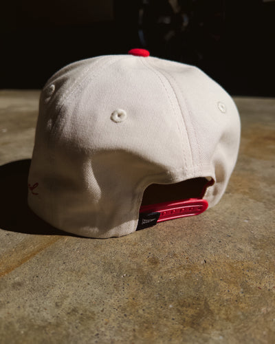Nebraska Saturday Hat - Cream/Red