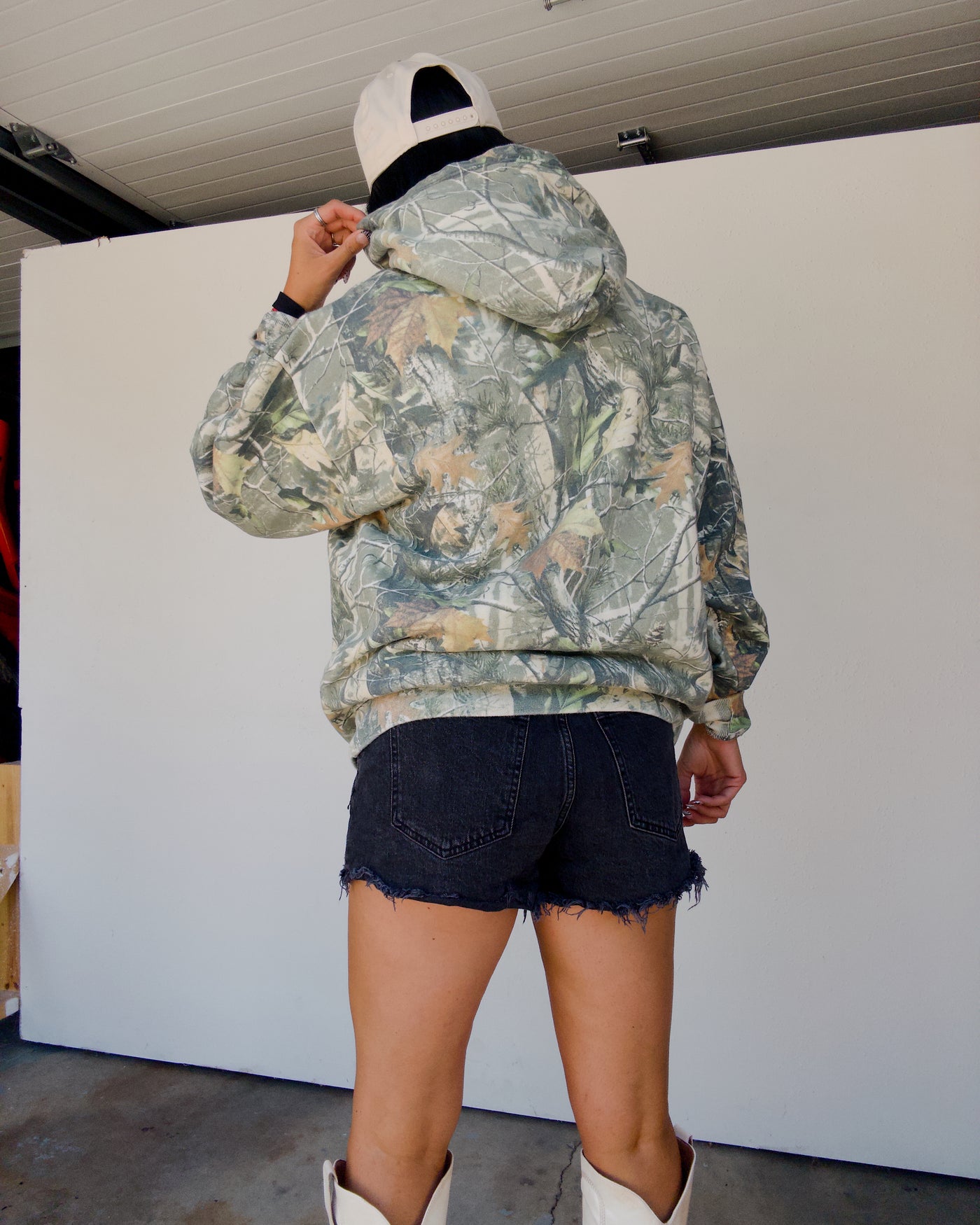 Nebraska Puff Hoodie - Camo