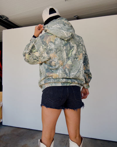 Nebraska Puff Hoodie - Camo