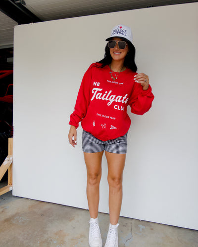 Nebraska Tailgate Sweatshirt - Red