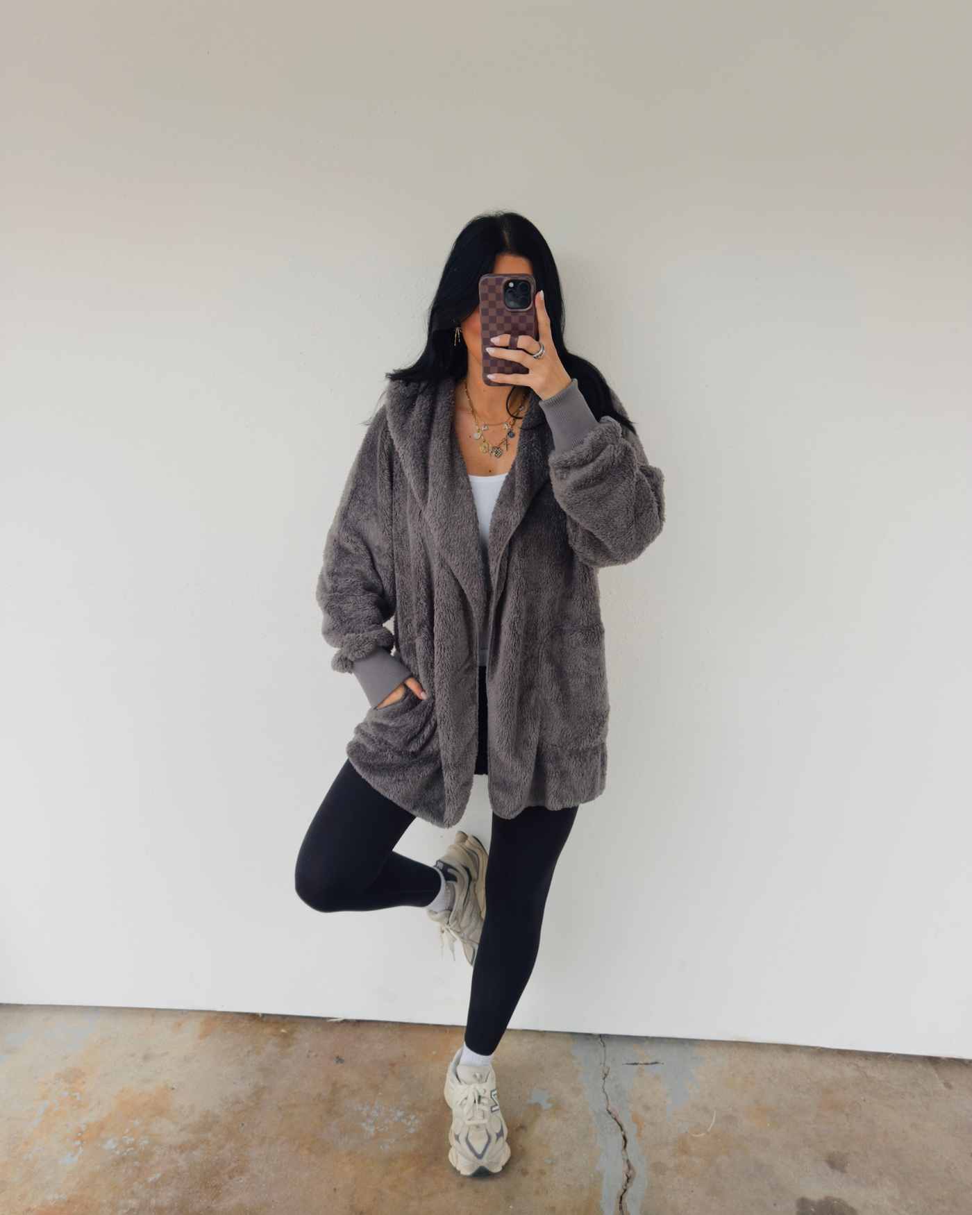 Cozy Cardigan - Steel Grey