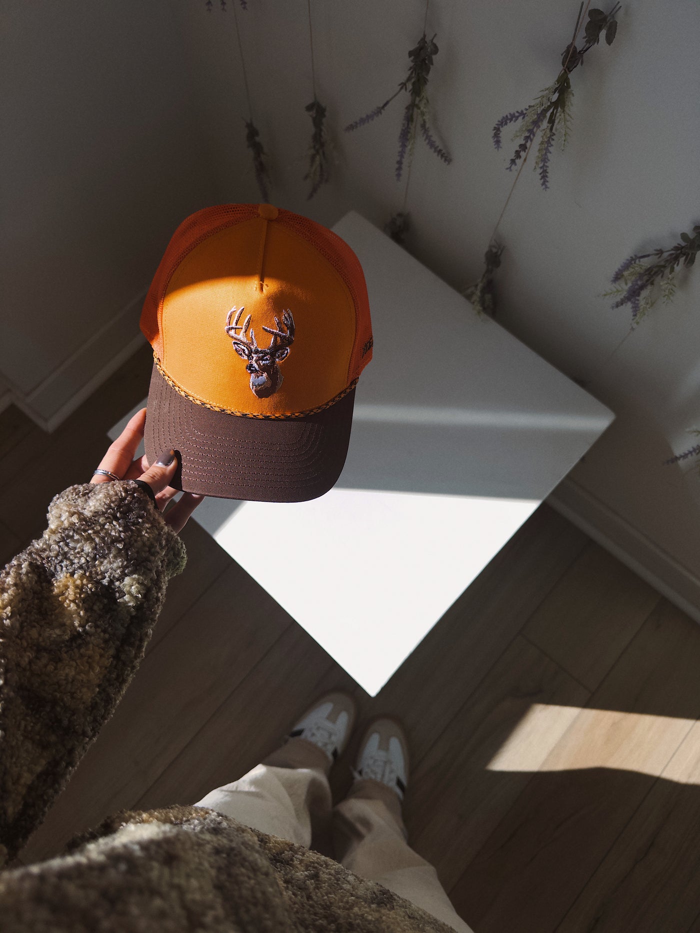 Deer Camp Hat - Orange