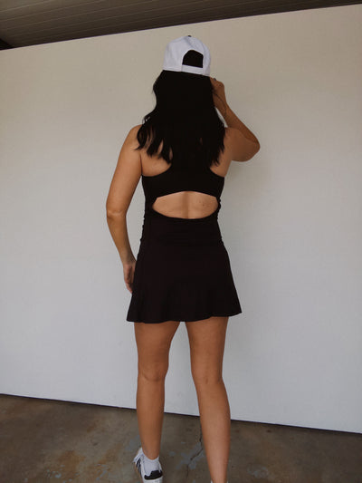 Pacer Athletic Dress - Black