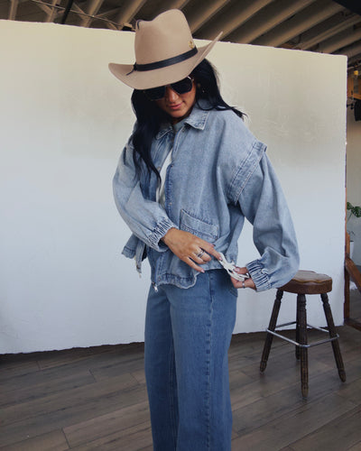 Drift Denim Jacket - Light Wash