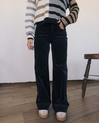 Corduroy Pants - Midnight