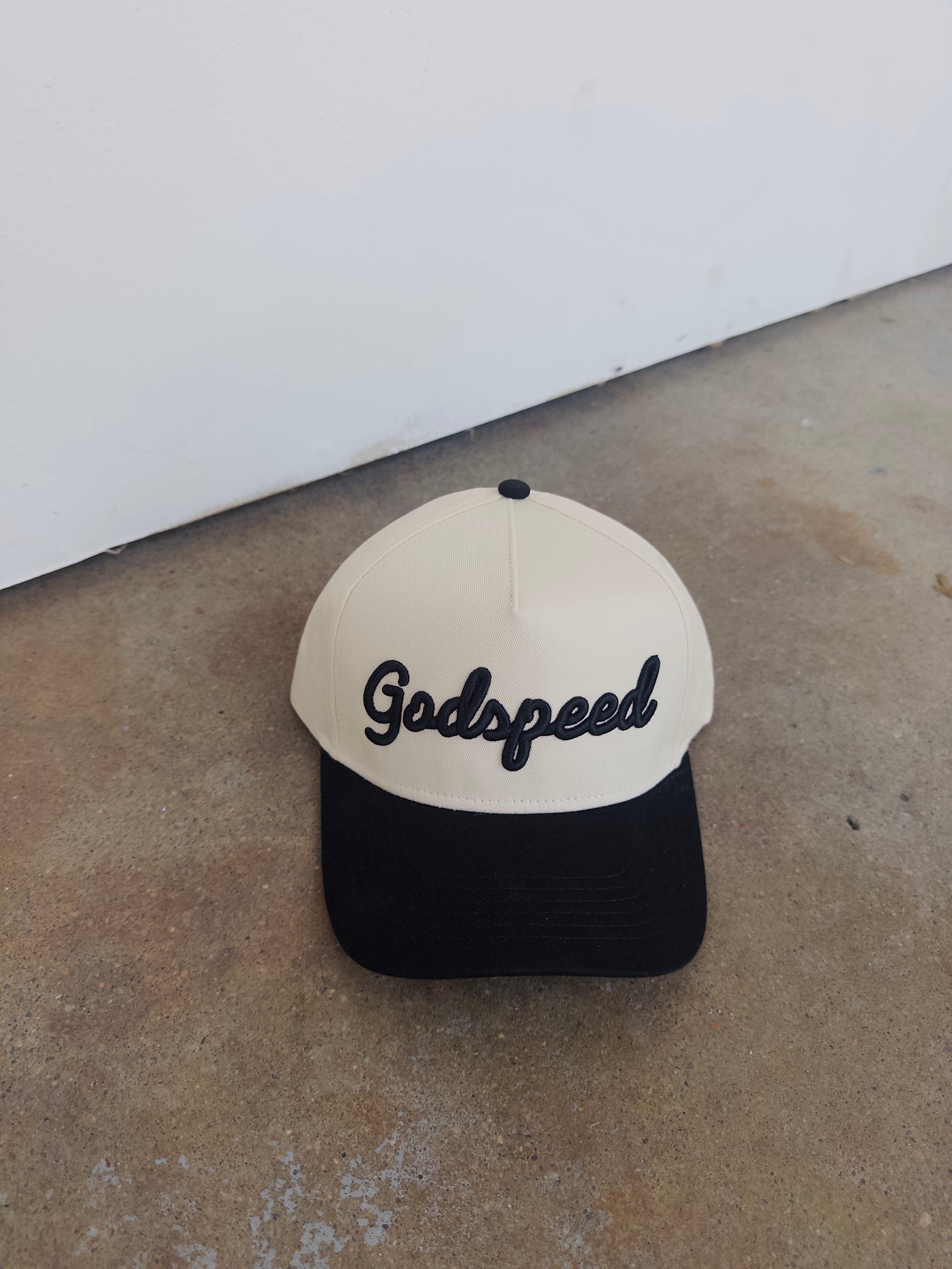 Godspeed Hat - Cream/Black