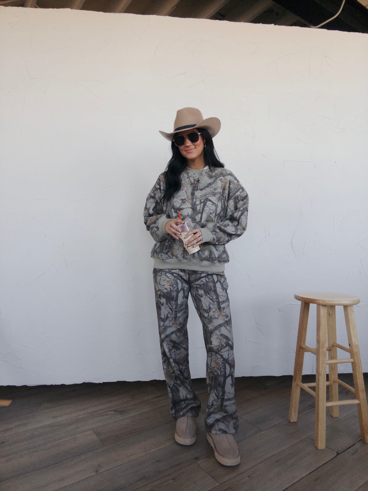 Elk Woodland Sweatshirt - Camo