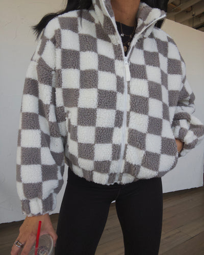 Frostline Sherpa Jacket - Charcoal