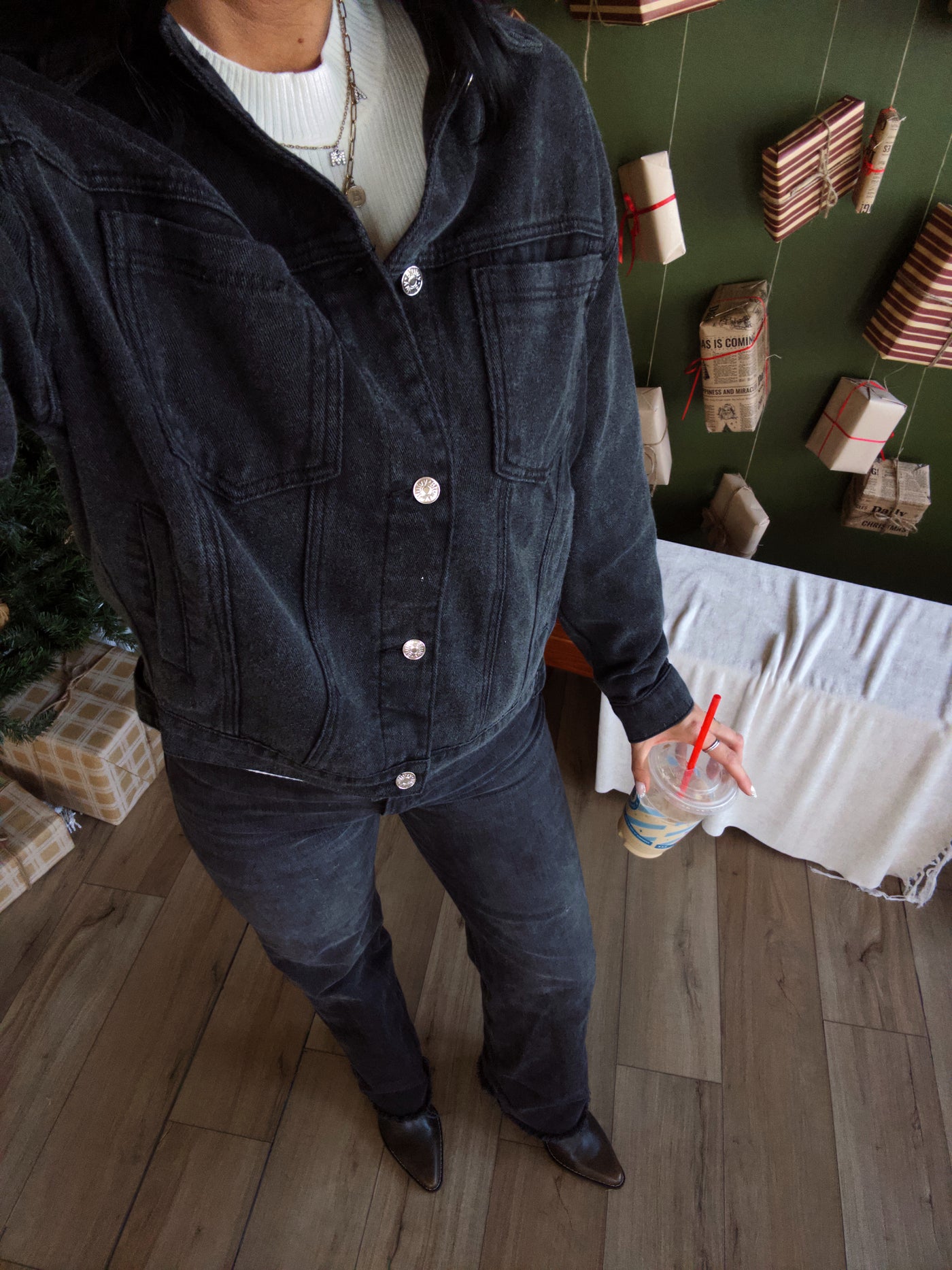 Old Mill Denim Jacket - Washed Black