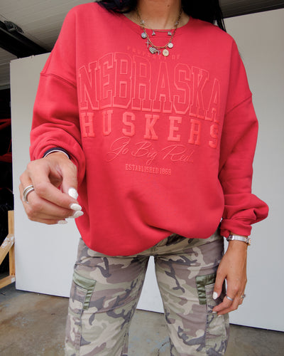 Nebraska Sanders Sweatshirt - Red