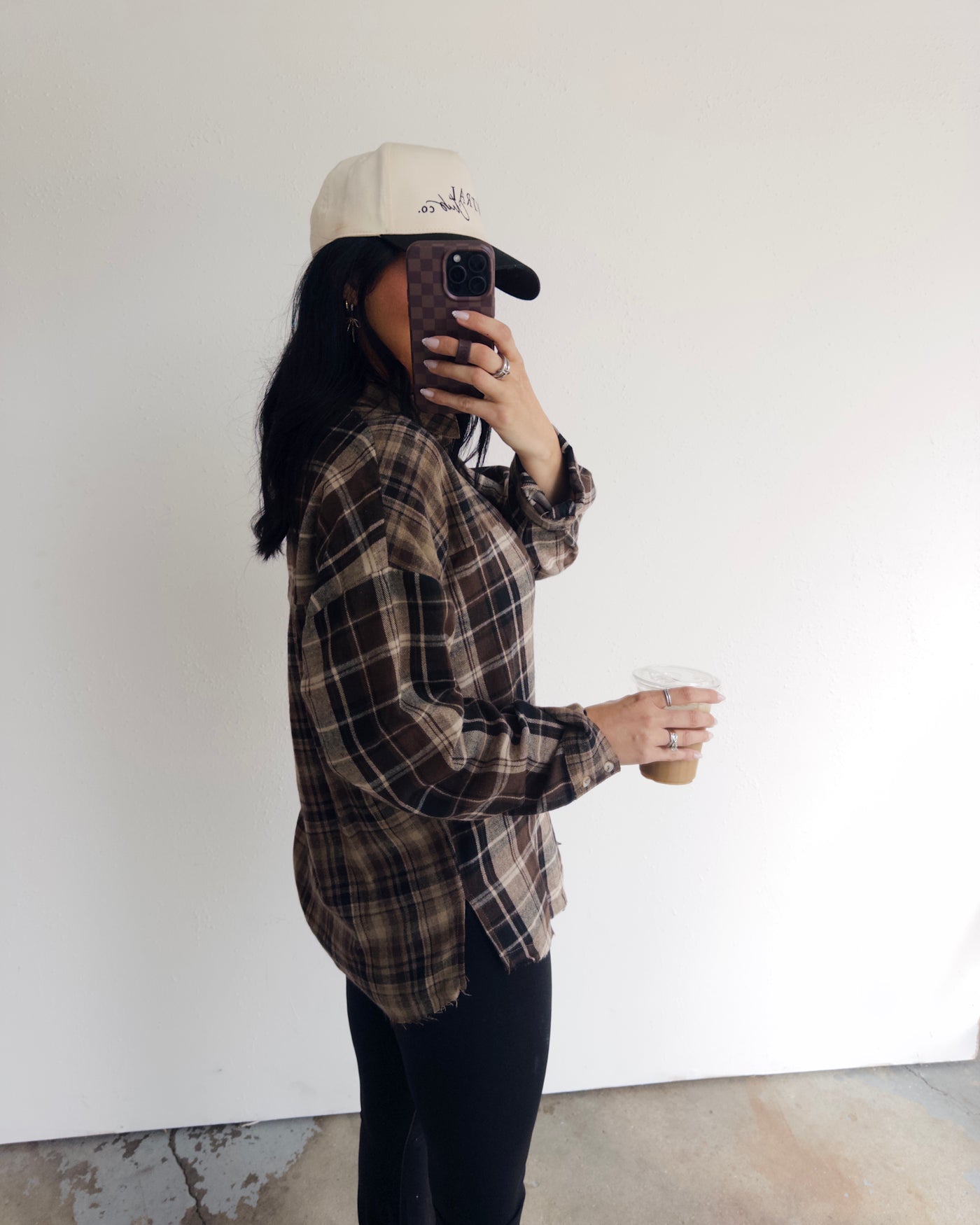 Rustic Roast Flannel - Brown Multi