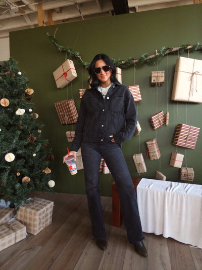 Old Mill Denim Jacket - Washed Black