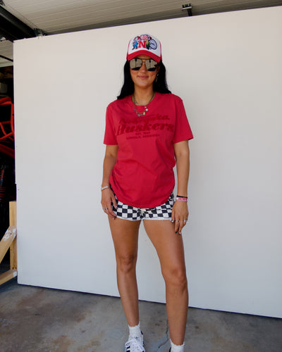 Nebraska Hansen Brush Tee - Red