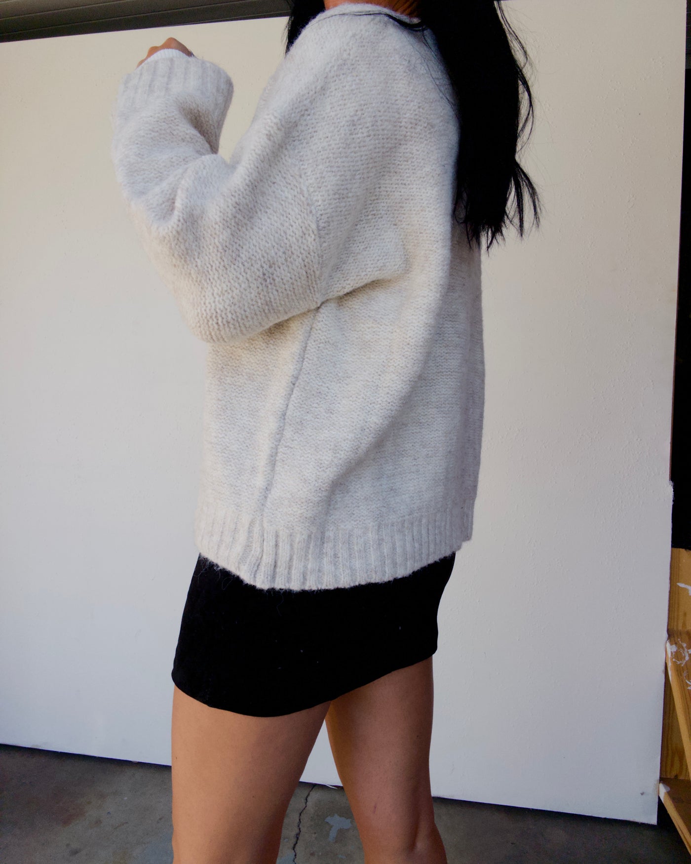 Cider Season Toggle Cardigan - Ecru