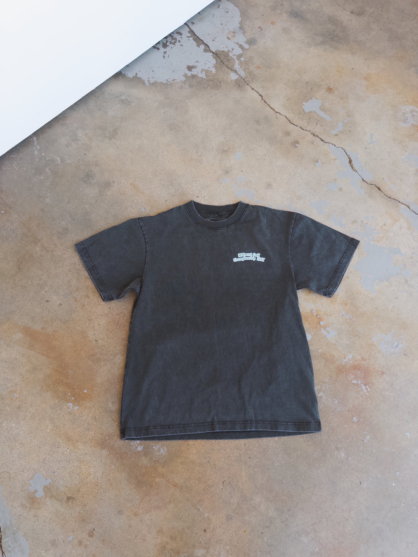 Midwest Golf Championship Cotton Tee - Vintage Black
