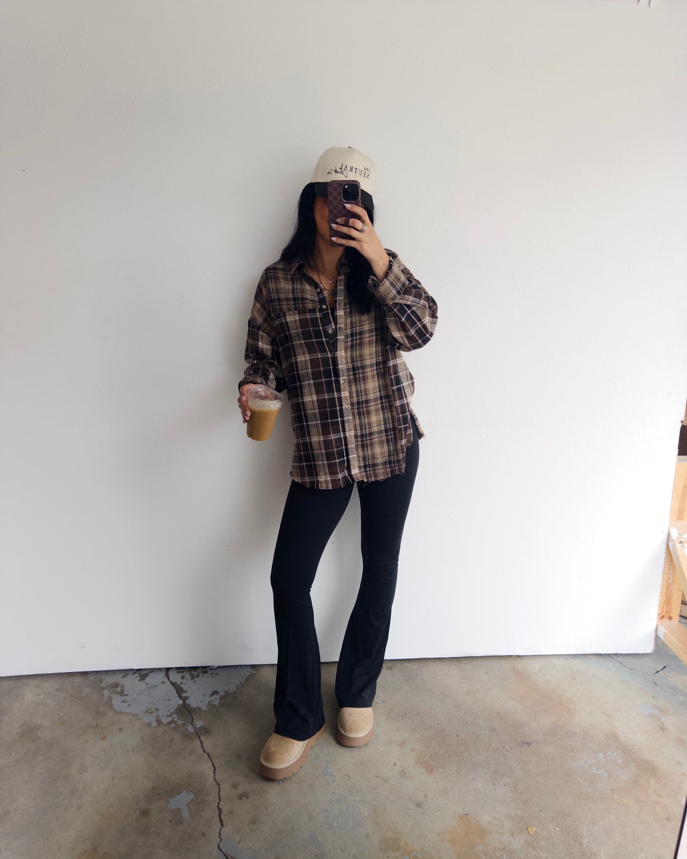 Rustic Roast Flannel - Brown Multi